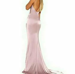 Portia & Scarlett Light Pink Size 0 Side Slit Bodycon Straight Dress on Queenly