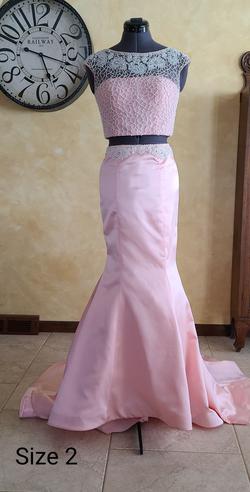 Sherri Hill Light Pink Size 2 Mermaid Dress on Queenly