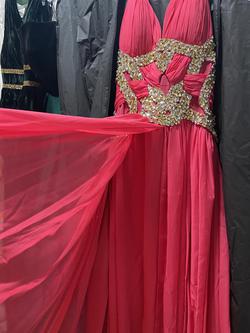 Custom Pink Size 2 Pageant Prom Straight Dress on Queenly