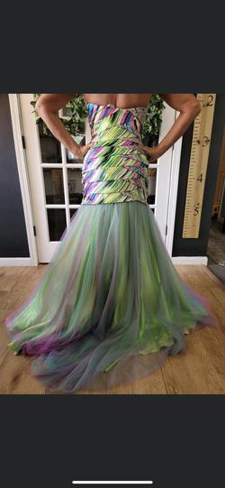 Multicolor Size 0 Mermaid Dress on Queenly