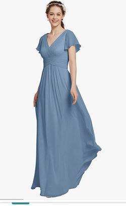 Blue Size 16 Straight Dress on Queenly