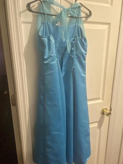 Primrose Blue Size 0 Wedding Guest Girls Size A-line Dress on Queenly