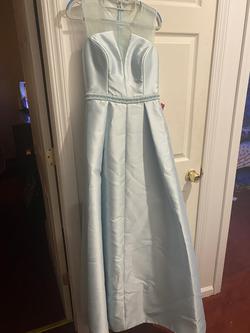 Nicole Miller Blue Size 2 Prom Ball gown on Queenly