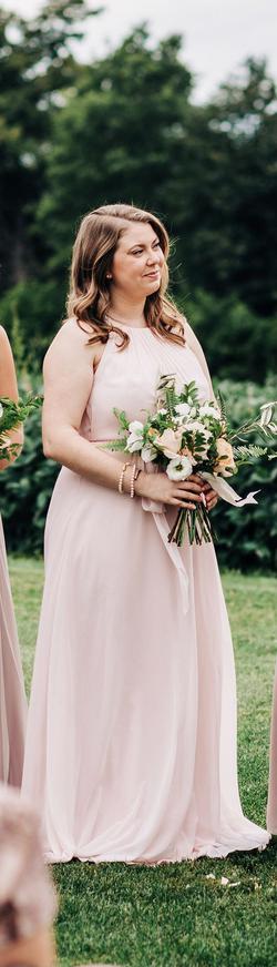 JENNY PACKHAM  Pink Size 12 Bridesmaid Jewelled A-line Dress on Queenly