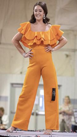 Orange Size 12 Jumpsuit Dress on Queenly