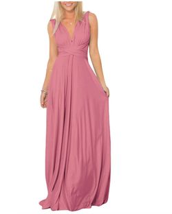 Style B073CGBPLG IWEMEK Pink Size 10 Wedding Guest Straight Dress on Queenly