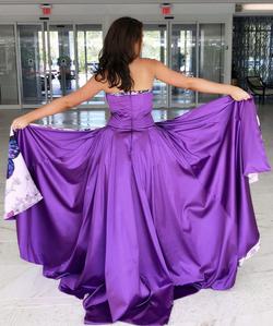 Purple Size 6 Jumpsuit Dress on Queenly