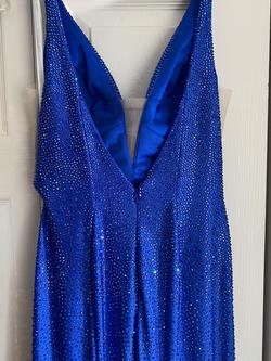 Sherri Hill Royal Blue Size 4 Mermaid Dress on Queenly