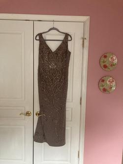 Mon Cheri Gold Size 12 Ball gown on Queenly