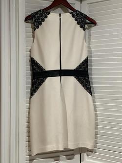 Laundry by shell sigal White Size 4 Sorority Formal Graduation Cocktail Dress on Queenly