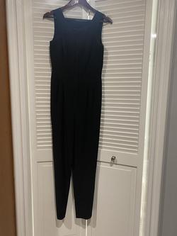 Vince Camato Black Size 4 Wedding Guest Holiday Jumpsuit Dress on Queenly