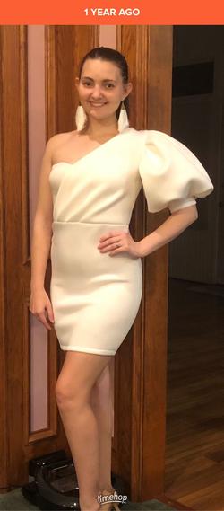 Wow wear White Size 4 50 Off Summer Euphoria Cocktail Dress on Queenly
