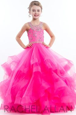 Hot Pink Pageant Dresses