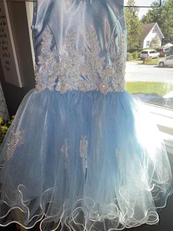 Blue Size 0 A-line Dress on Queenly