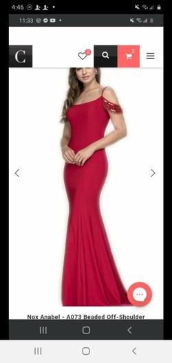 Nox Anabel Red Size 10 Mermaid Dress on Queenly