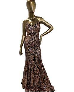 Jovani Multicolor Size 6 Corset Bodycon Prom Mermaid Dress on Queenly