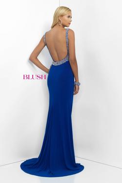 Style 11032 Blush Prom Royal Blue Size 4 50 Off Straight Dress on Queenly