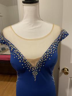 Blue Size 16 Mermaid Dress on Queenly