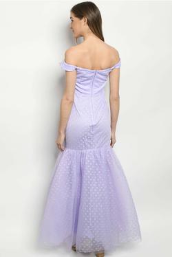 Purple Size 00 Mermaid Dress on Queenly