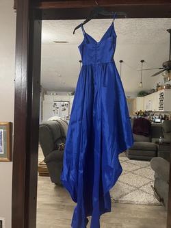 B. Darlin Blue Size 0 $300 Straight Dress on Queenly