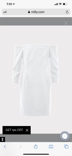 Milly Mini White Size 0 Midi Sunday Cocktail Dress on Queenly