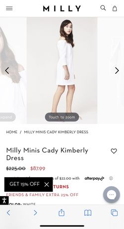 Milly Mini White Size 0 $300 Girls Size Bridal Shower Interview Cocktail Dress on Queenly