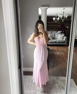 Jimmylee Pink Size 14 Sequin Mermaid Dress on Queenly