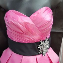 Style 147084 Lafee Pink Size 2 50 Off Prom $300 Sweetheart Cocktail Dress on Queenly