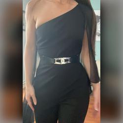 Lauren Ralph Lauren Black Size 2 Wedding Guest Jumpsuit Dress on Queenly
