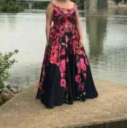 Multicolor Size 18 Ball gown on Queenly