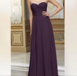 MoriLee Purple Size 2 Tulle 50 Off Straight Dress on Queenly