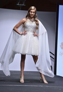 Tiffany Designs White Size 2 Homecoming Pageant Cocktail Dress on Queenly
