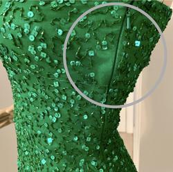 Shail K Green Size 2 Holiday Midi Cocktail Dress on Queenly