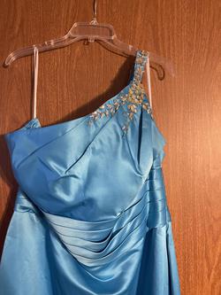 Blue Size 22 Straight Dress on Queenly