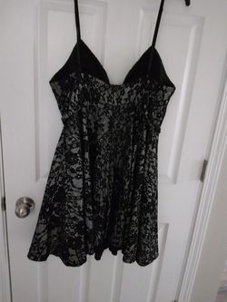 Lucci Lu Black Size 14.0 Plus Size Holiday $300 Cocktail Dress on Queenly