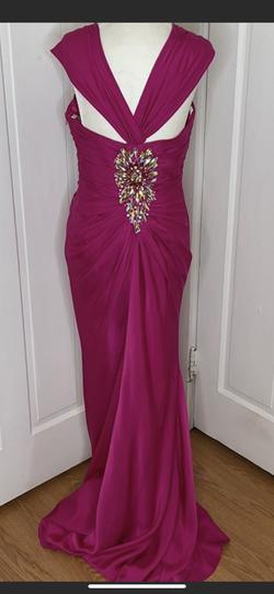 Night Moves Hot Pink Size 10 Short Height Prom Straight Dress on Queenly