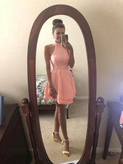 Lulus Pink Size 0 Midi $300 Cocktail Dress on Queenly