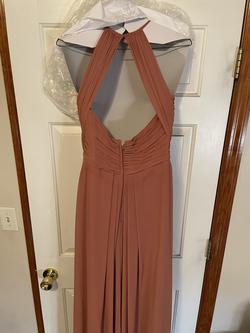 Mori Lee Pink Size 4 Bridesmaid Prom Ball gown on Queenly