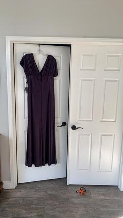 Adrianna Papell Purple Size 14 Party Straight Dress on Queenly
