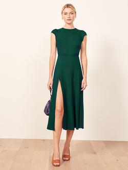 Green Size 0 A-line Dress on Queenly