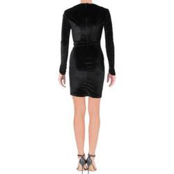 Ronny Kobo Black Size 8 Euphoria Fitted Sleeves Cocktail Dress on Queenly