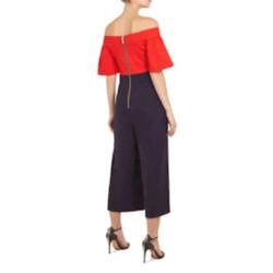 Ted Baker Multicolor Size 2 Navy Pockets Jumpsuit Dress on Queenly