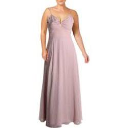 Dress The Population Pink Size 16 Spandex Prom Ball gown on Queenly