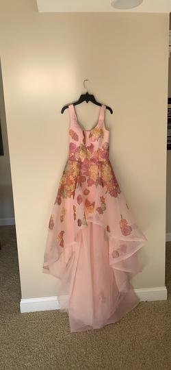 Sherri Hill Pink Size 2 Prom Train Dress on Queenly