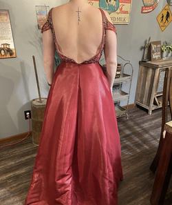 Tiffany Designs Red Size 10 Pockets Ball gown on Queenly