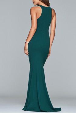 Style S10287 Faviana Green Size 10 50 Off Straight Dress on Queenly