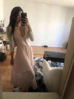 Aritzia Pink Size 00 Tulle $300 A-line Dress on Queenly