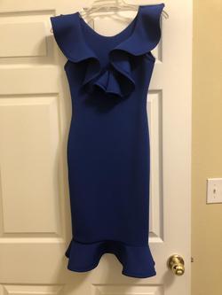 Wow wear Blue Size 2 50 Off Navy Euphoria Cocktail Dress on Queenly