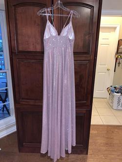 Cinderella Divine Pink Size 8 Floor Length Prom A-line Dress on Queenly
