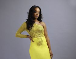 Style Belle Socialite Fashions Yellow Size 6 Tall Height Sheer Cocktail Dress on Queenly
